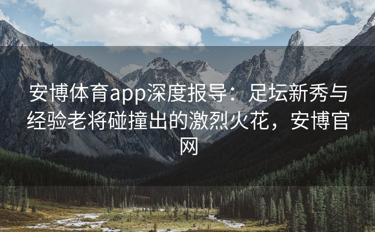 安博体育app深度报导：足坛新秀与经验老将碰撞出的激烈火花，安博官网  第1张